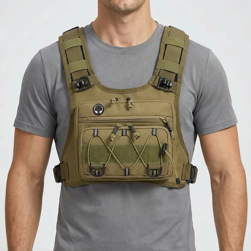 Hardloopvest met Opbergvakken voor Telefoon Sleutels Drinkfles Verstelbare Sporttas Running Hydration Vest | Sansoti