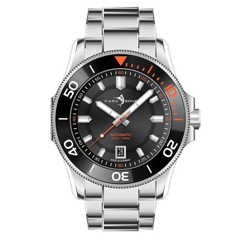 Marc and Sons MSD-050-03-S Herrenuhr • SW200 • 300m Diver