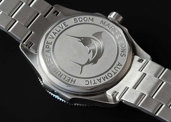 Marc and Sons MSD-050-03-S Herrenuhr • SW200 • 300m Diver