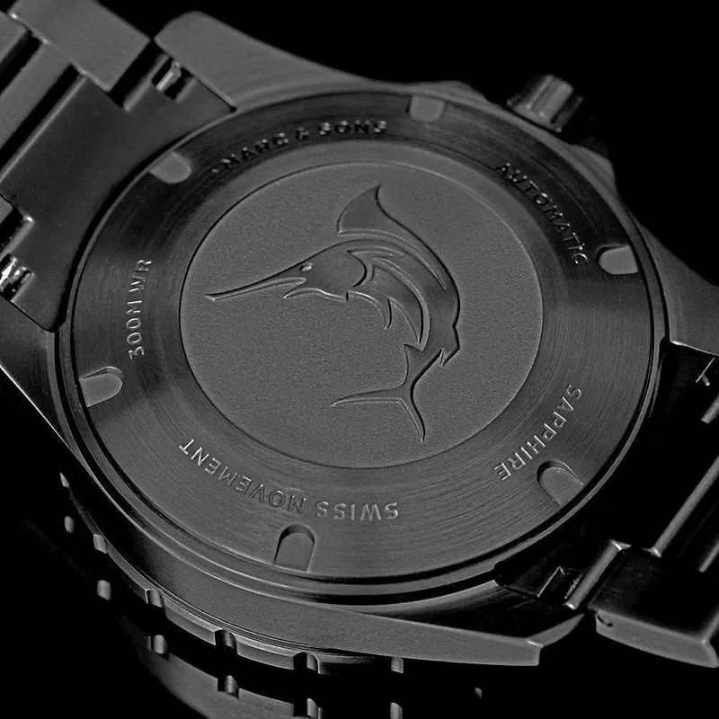 Marc and Sons Diver MSD-050-04-S Herrenuhr • 500m • Automatik