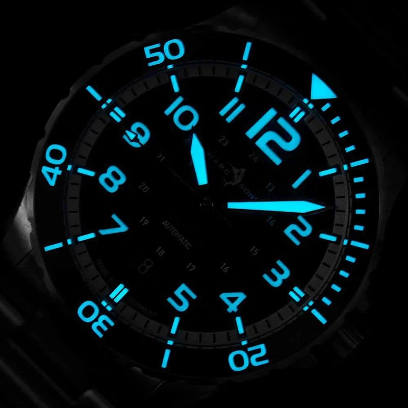 Marc and Sons Diver MSD-050-04-S Herrenuhr • 500m • Automatik