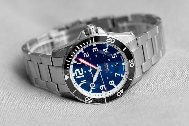 Marc and Sons Professional Diver MSD-050-09-S Herrenuhr • Sellita SW200 • 30 ATM