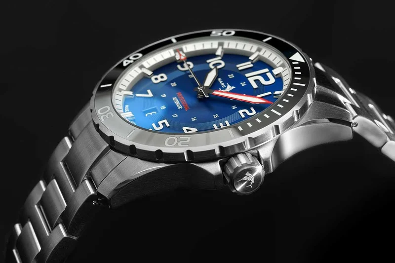 Marc and Sons Professional Diver MSD-050-09-S Herrenuhr • Sellita SW200 • 30 ATM