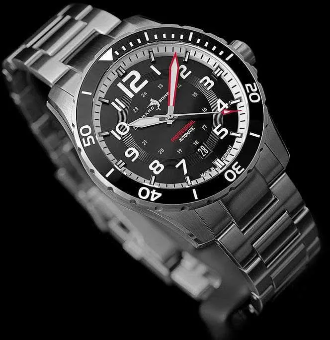 Marc and Sons Sport Professional MSD-050-05-S Herrenuhr • 300m Wasserdicht • Sellita SW200-1
