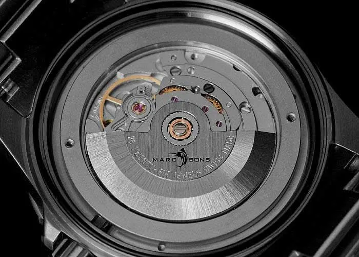 Marc and Sons Classic Diver MSD-051-03-S Herrenuhr • 500m • Sellita