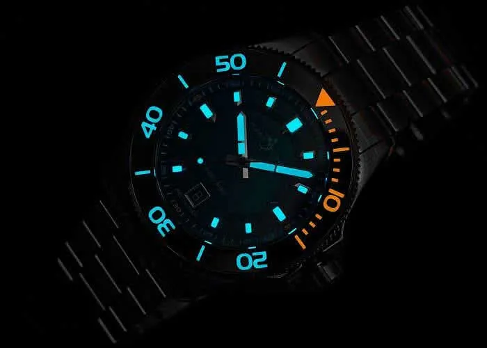 Marc and Sons Classic Diver MSD-051-03-S Herrenuhr • 500m • Sellita