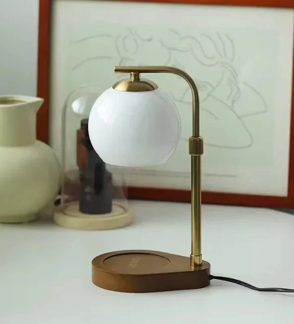 Kaarsverwarmer Lamp Tafellamp Zonder Vlam 33cm Modern Design | Sansoti