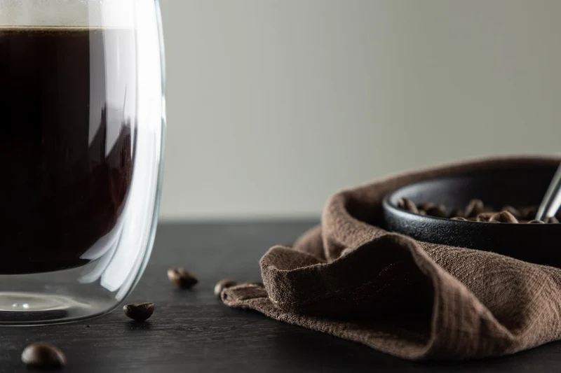 Koffiekopjes Glas Transparant 2 Stuks Modern Hittebestendig Ø7 Ø8 | Sansoti