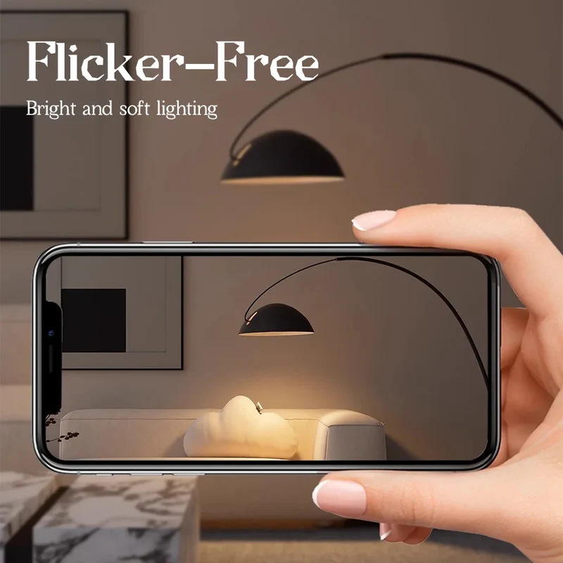 Boog Vloerlamp LED Modern 3 Lichtkleuren Dimbaar E27 Woonkamer | Sansoti