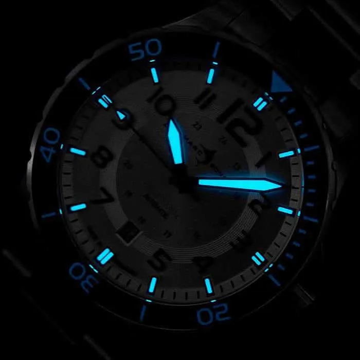 Marc & Sons Professional Diver MSD-050-08-S Herrenuhr • 300m • Keramiklünette