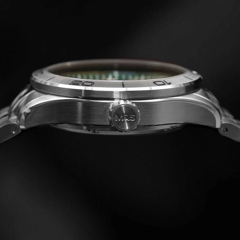 Marc and Sons Elegance MSD-048-3S Herrenuhr • Schweizer Automatik • Saphirglas