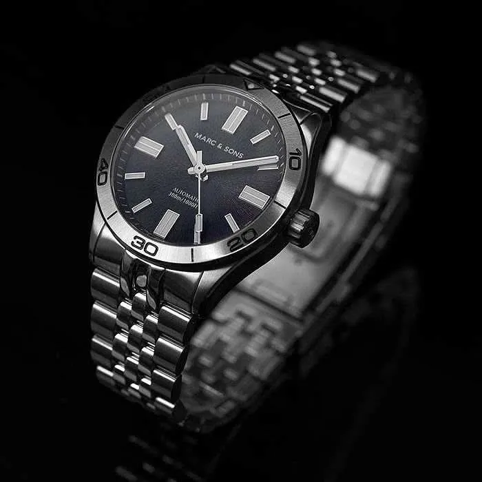 Marc and Sons Elegance MSD-048-2S Herrenuhr • ETA 2824-2 • Saphirglas