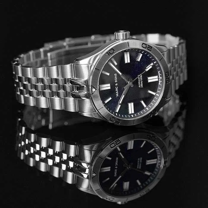 Marc and Sons Elegance MSD-048-2S Herrenuhr • ETA 2824-2 • Saphirglas