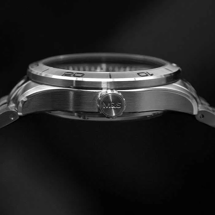 Marc and Sons Elegance MSD-048-2S Herrenuhr • ETA 2824-2 • Saphirglas