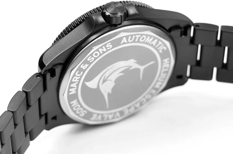 Marc and Sons Military Diver MSD-051-13 Herrenuhr • 50 ATM Wasserdicht • Sellita SW200 Automatik