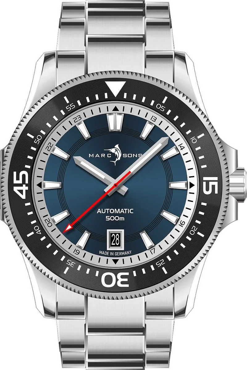Marc and Sons Military MSD-051-11 Herren • 500m • Saphir