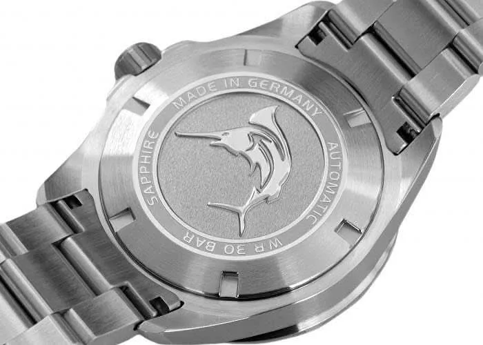 MARC & SONS GMT II MSG-008-02 Herrenuhr • Sellita GMT • Saphirglas