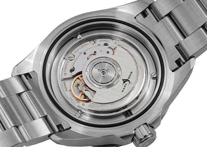 Marc and Sons GMT II MSG-008-05 Herrenuhr • 500m Wasserdicht • Sellita SW330-2