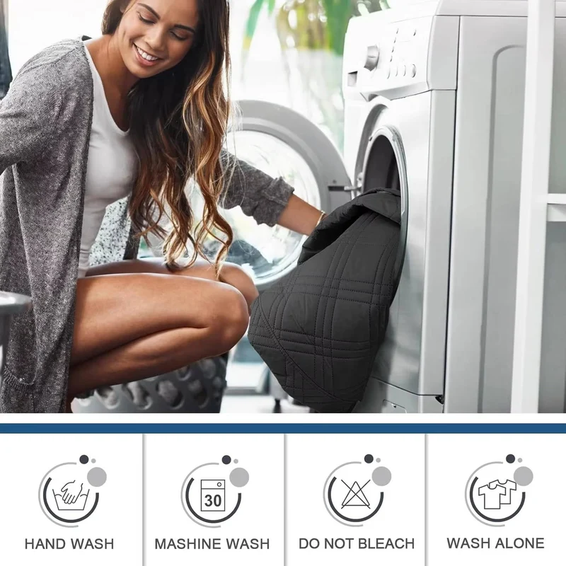 Waterdichte Relaxstoelhoes met Anti-slip Microvezel en Opbergzakken Beschermhoes Fauteuil Huisdieren | Sansoti