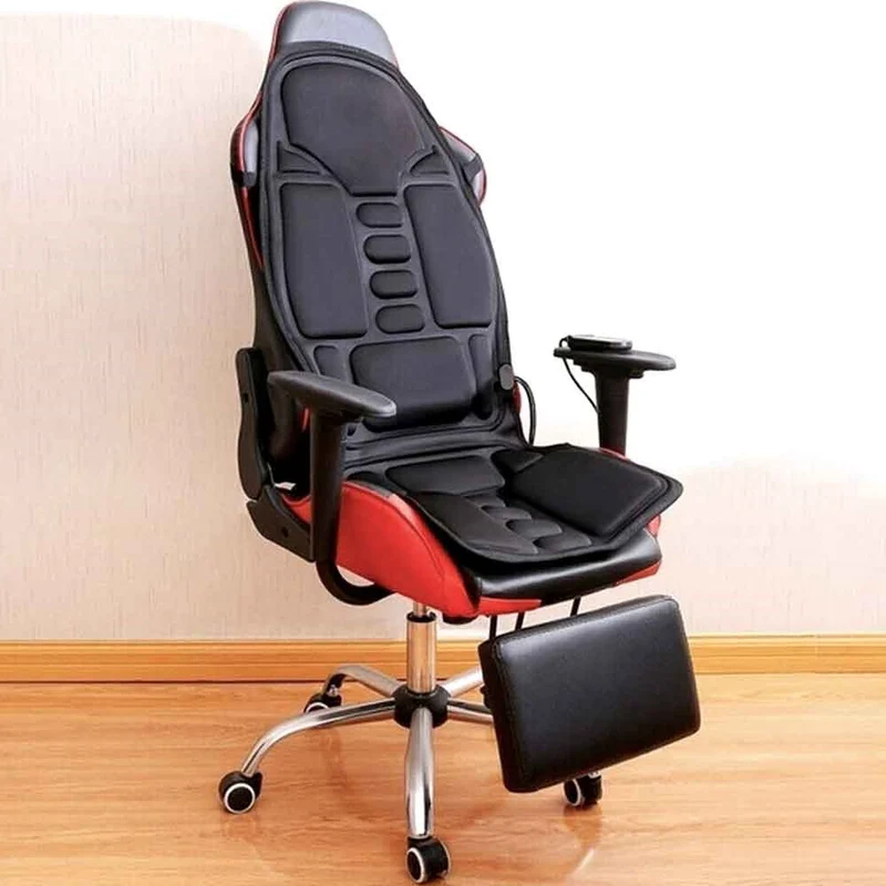 Elektrische Massagekussen met 8 Programma's Verwarmde Neksteun Shiatsu voor Stoel Auto Thuis Relaxatie | Sansoti
