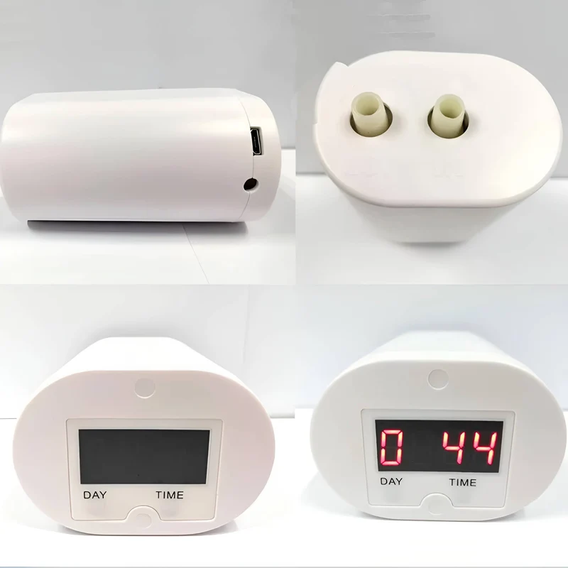Automatische Waterpomp Timer Planten Irrigatie Systeem USB Oplaadbaar LCD Display 2-8 Potten Tuinbewatering | Sansoti