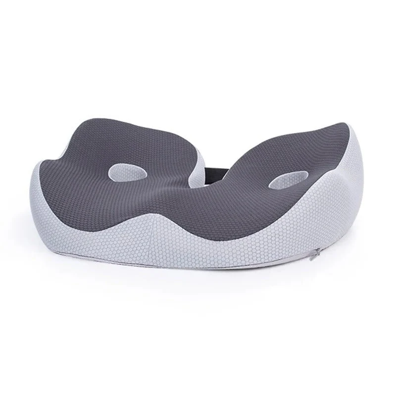 Ergonomisch Zitkussen Memory Foam Zitbeenontlasting Rugsteun Bureau Auto Stoel Orthopedisch Comfort Kantoor | Sansoti