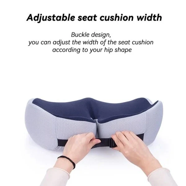 Ergonomisch Zitkussen Memory Foam Zitbeenontlasting Rugsteun Bureau Auto Stoel Orthopedisch Comfort Kantoor | Sansoti
