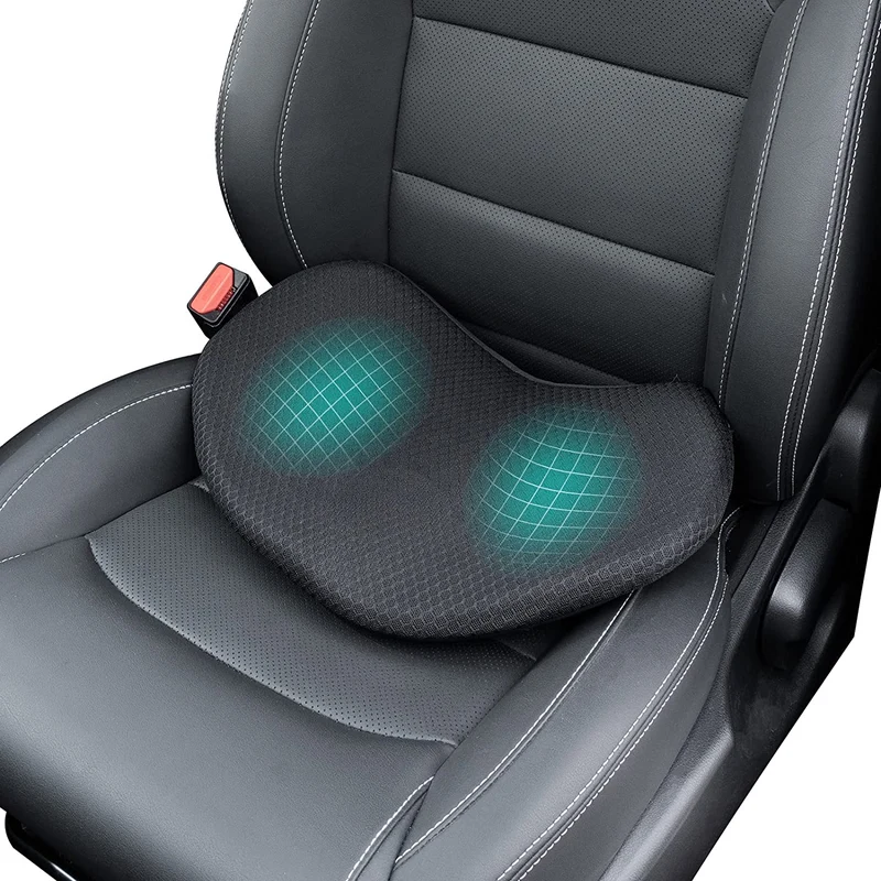 Ergonomische Zitverhoger voor Auto met Memory Foam voor Optimaal Rijcomfort Ondersteuning en Verbeterd Zicht | Sansoti