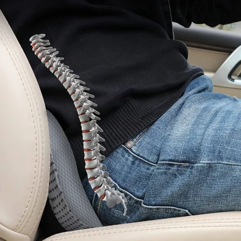 Ergonomische Zitverhoger voor Auto met Memory Foam voor Optimaal Rijcomfort Ondersteuning en Verbeterd Zicht | Sansoti