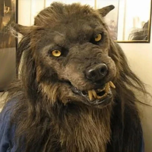 Weerwolf Masker Halloween Cosplay Party Carnaval Feestmasker Realistisch Siliconen Dierenmasker Verkleedkleding | Sansoti