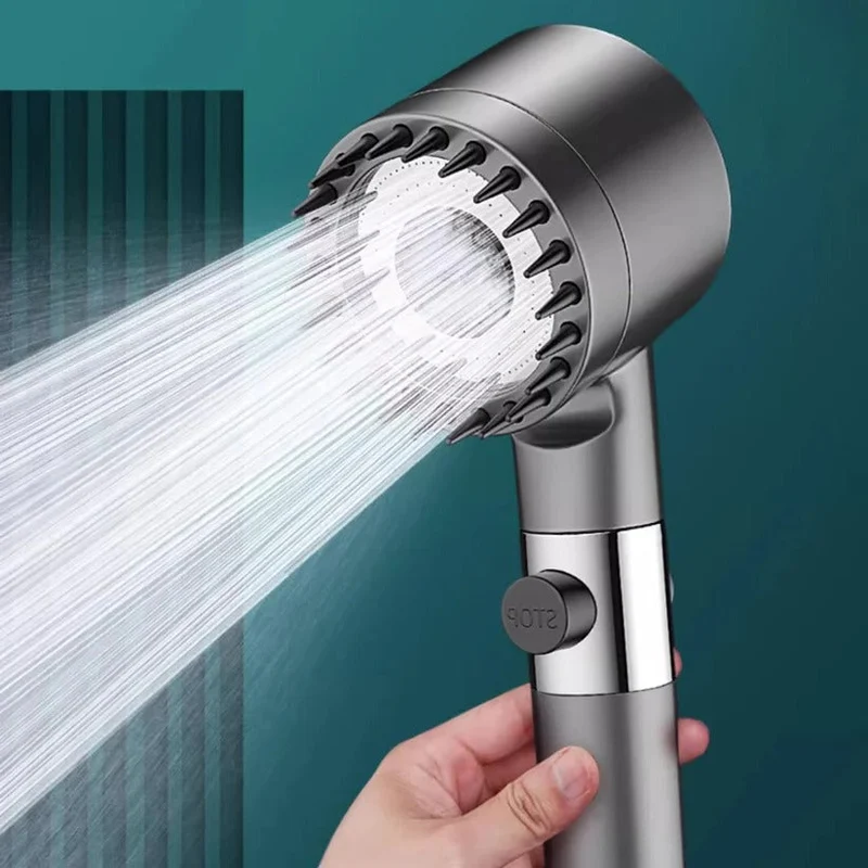 Hogedruk Douchekop met 9-Laags Filtersysteem Waterbesparende Technologie en Wellness Douche-Ervaring Badkamer | Sansoti