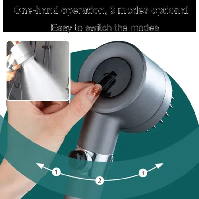 Hogedruk Douchekop met 9-Laags Filtersysteem Waterbesparende Technologie en Wellness Douche-Ervaring Badkamer | Sansoti