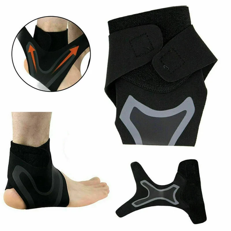 Verstelbare Enkelbrace met Compressie voor Optimale Ondersteuning bij Enkelklachten Blessures en Sportblessures | Sansoti