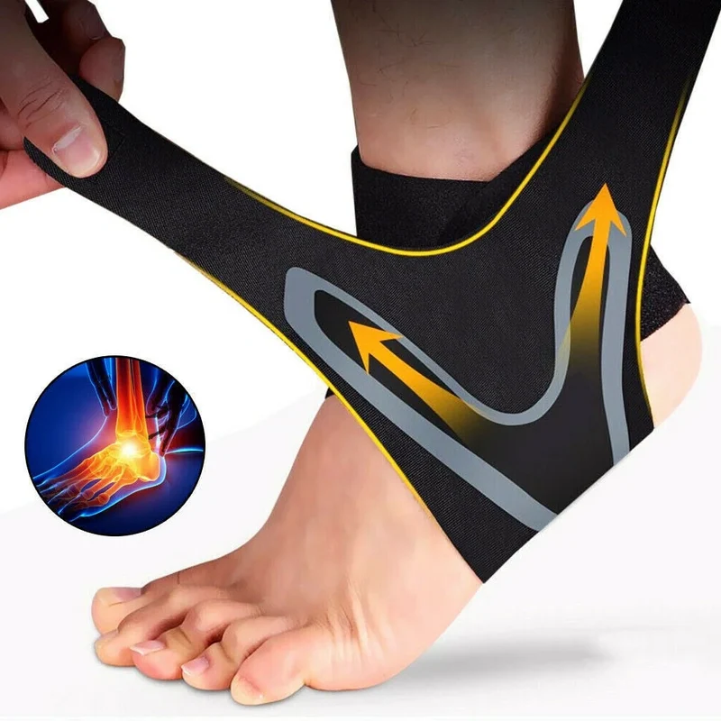 Verstelbare Enkelbrace met Compressie voor Optimale Ondersteuning bij Enkelklachten Blessures en Sportblessures | Sansoti