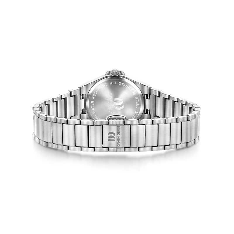 Danish Design DKx Pro IV97Q1303 Damen Armbanduhr Silber/Haselnuss • Saphirglas • 5 ATM Wasserdicht