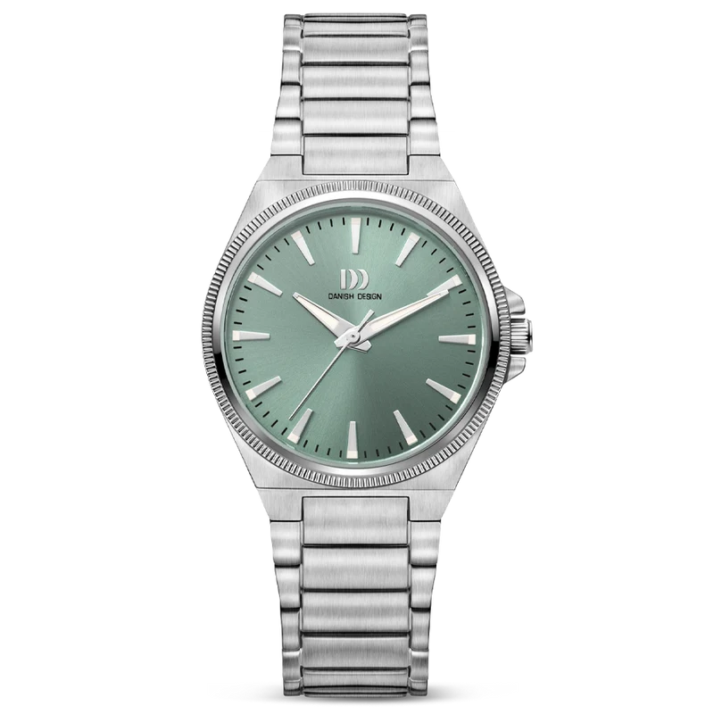 Danish Design DKx Pro IV95Q1303 Damen Armbanduhr Salbeigrün • Saphirglas • 5 ATM Wasserdicht