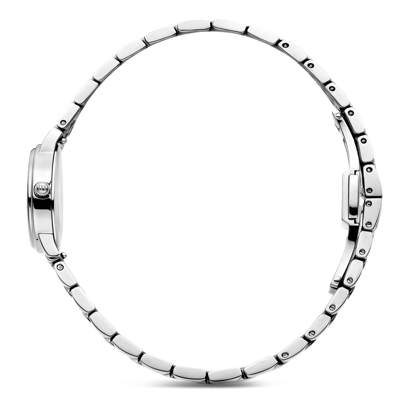 Danish Design Eloise IV92Q1310 Damen Armbanduhr Silber • Ovales Edelstahlgehäuse • Schnellwechselsystem