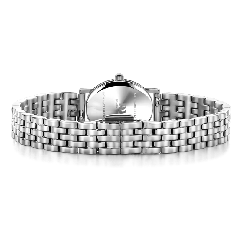 Danish Design Eloise IV92Q1310 Damen Armbanduhr Silber • Ovales Edelstahlgehäuse • Schnellwechselsystem