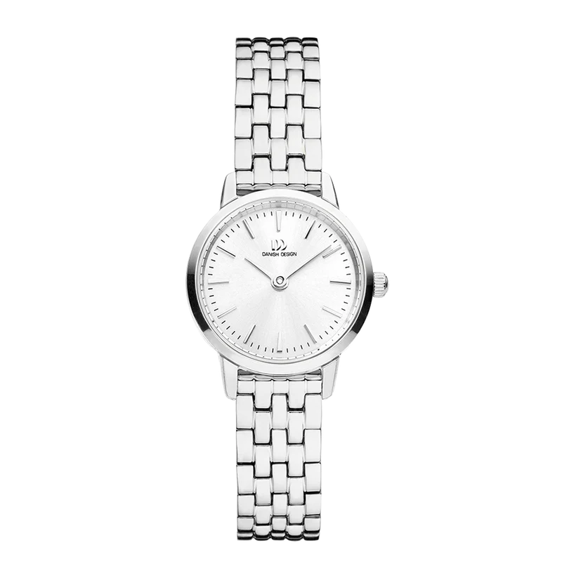 Danish Design Akilia Mini Link IV92Q1268 Damenuhr Silber • Schnellwechselsystem • Mineralglas