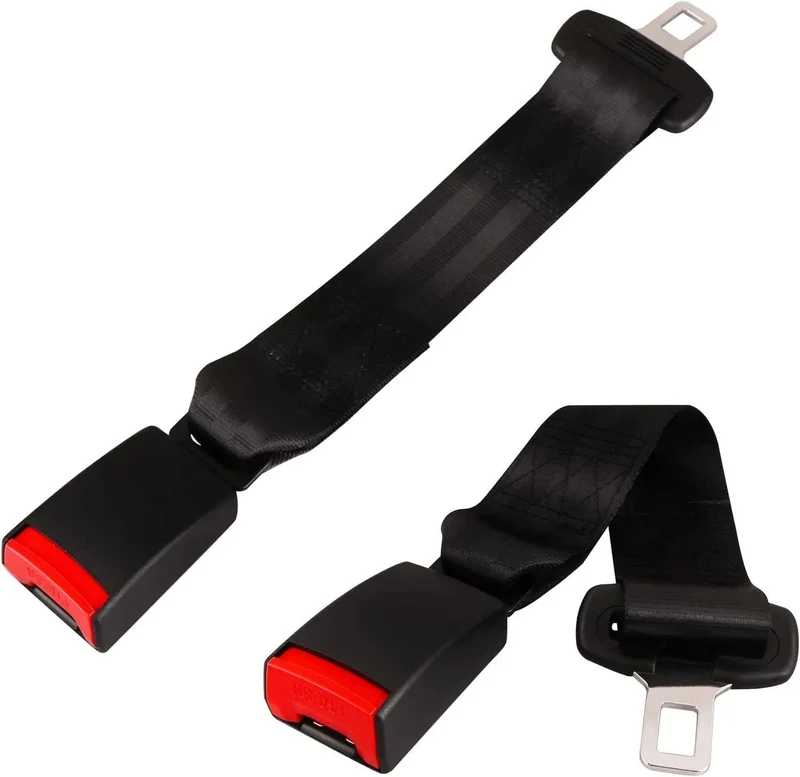 Gordelverlenging Auto 36cm Metaal ABS Universeel Veiligheidsgordel Verlenger Extra Comfort Veiligheid | Sansoti