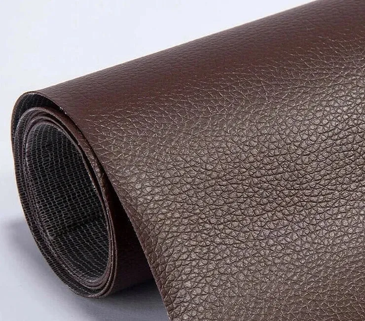 Zelfklevende Leren Reparatiefolie Knipbaar 50x138cm Meubelreparatie Bankstel Sofa Leer Herstellen Patch | Sansoti