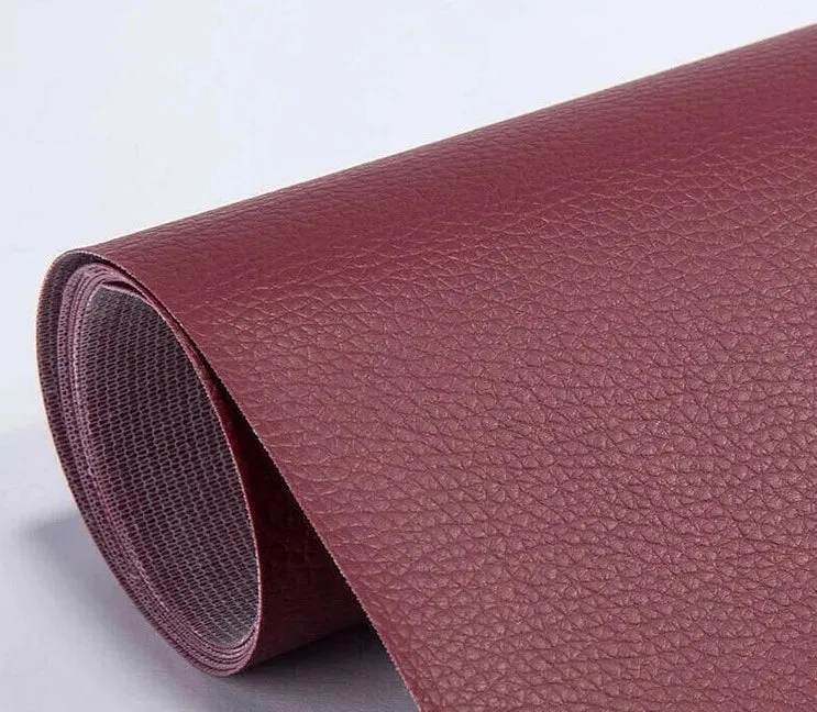 Zelfklevende Leren Reparatiefolie Knipbaar 50x138cm Meubelreparatie Bankstel Sofa Leer Herstellen Patch | Sansoti