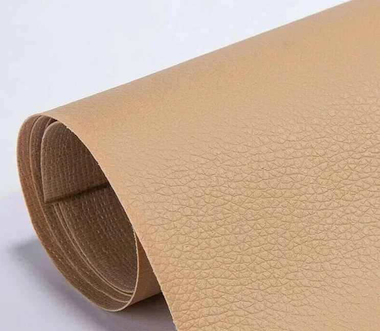 Zelfklevende Leren Reparatiefolie Knipbaar 50x138cm Meubelreparatie Bankstel Sofa Leer Herstellen Patch | Sansoti
