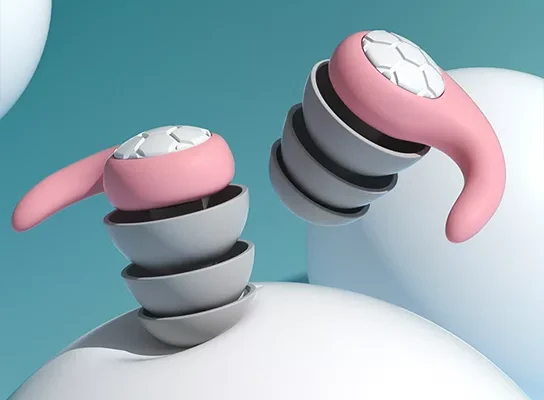 Herbruikbare Siliconen Oordoppen Geluidsreducerend Comfortabel voor Slapen Studeren Reizen Werk Concentratie | Sansoti