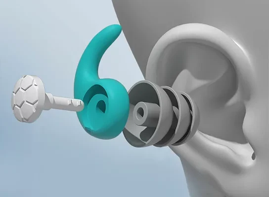 Herbruikbare Siliconen Oordoppen Geluidsreducerend Comfortabel voor Slapen Studeren Reizen Werk Concentratie | Sansoti