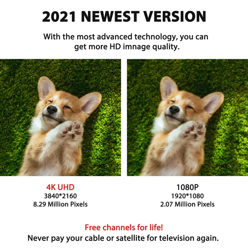 Digitale TV-Antenne Binnen 480km Bereik met Signaalversterker HDTV Ontvanger Ultradun Design 4K HD Kwaliteit | Sansoti