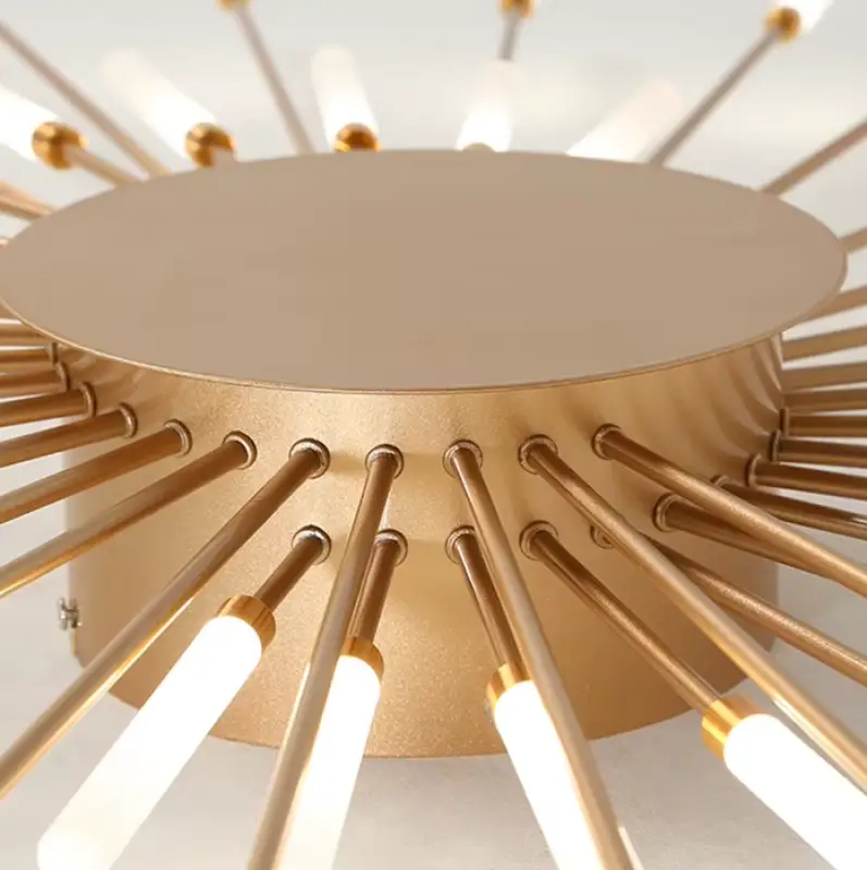 Plafondlamp Buizen Design Italiaans Aluminium Acryl LED G9 60W Woonkamer Hal Modern