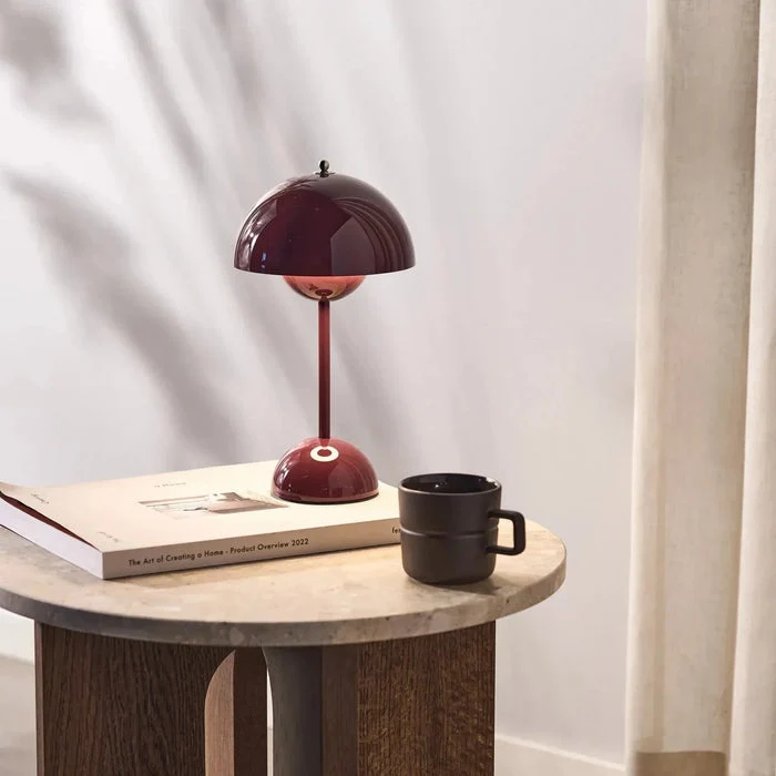 Tafellamp Draadloos Dimbaar LED Warm Licht Woonkamer Slaapkamer Oplaadbaar Sfeerlamp | Sansoti