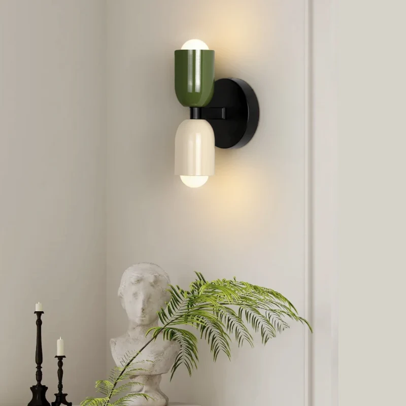 Wandlamp Cilinder Modern Minimalistisch LED Warm Wit 21cm | Sansoti