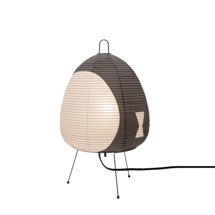 Tafellamp Rijstpapier Japans Design Retro Met IJzeren Voet 47cm E27 | Sansoti